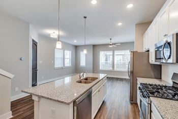 Granite and quartz countertops